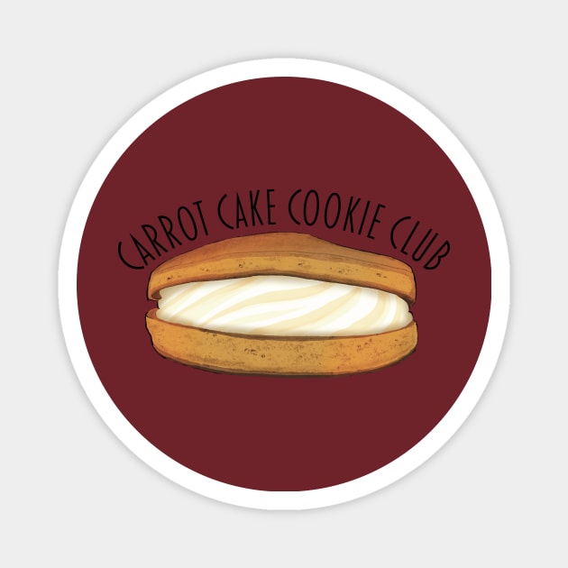 Carrot Cake Cookie Club Magnet by WearInTheWorld